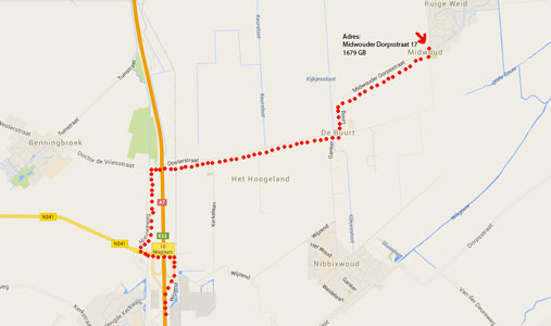 Route_Huis_Midwoud